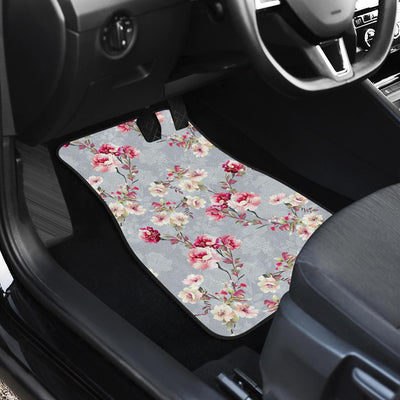 Summer Floral Pattern Print Design SF02 Car Floor Mats-JORJUNE.COM