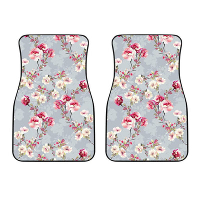 Summer Floral Pattern Print Design SF02 Car Floor Mats-JORJUNE.COM