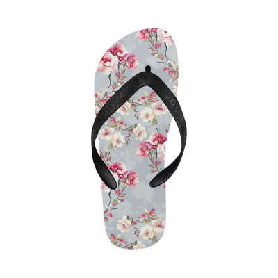 Summer Floral Pattern Print Design SF02 Flip Flops-JorJune