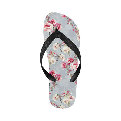 Summer Floral Pattern Print Design SF02 Flip Flops-JorJune