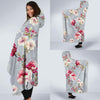 Summer Floral Pattern Print Design SF02 Hooded Blanket-JORJUNE.COM