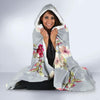 Summer Floral Pattern Print Design SF02 Hooded Blanket-JORJUNE.COM