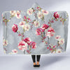 Summer Floral Pattern Print Design SF02 Hooded Blanket-JORJUNE.COM