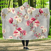 Summer Floral Pattern Print Design SF02 Hooded Blanket-JORJUNE.COM