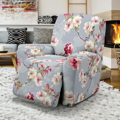 Summer Floral Pattern Print Design SF02 Recliner Slipcover-JORJUNE.COM