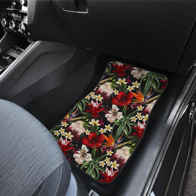 Summer Floral Pattern Print Design SF03 Car Floor Mats-JORJUNE.COM