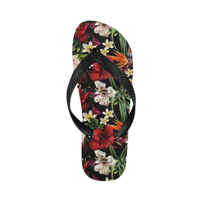 Summer Floral Pattern Print Design SF03 Flip Flops-JorJune