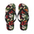 Summer Floral Pattern Print Design SF03 Flip Flops-JorJune