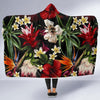 Summer Floral Pattern Print Design SF03 Hooded Blanket-JORJUNE.COM