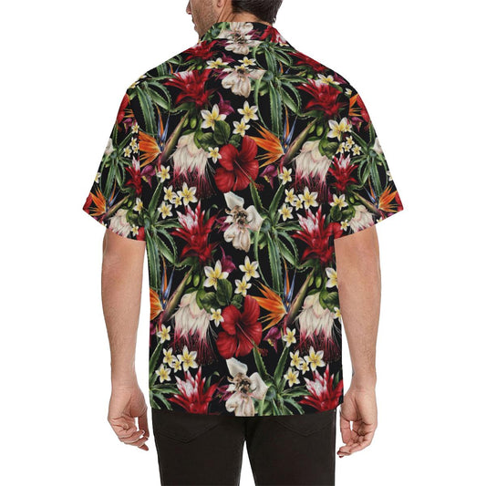 Summer Floral Pattern Print Design SF03 Men Hawaiian Shirt-JorJune