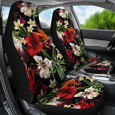 Summer Floral Pattern Print Design SF03 Universal Fit Car Seat Covers-JorJune