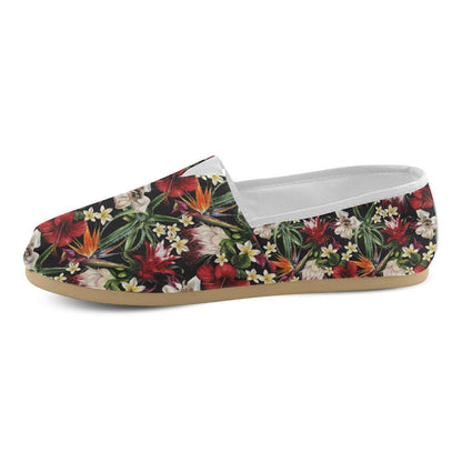 Summer Floral Pattern Print Design SF03 Women Casual Shoes-JorJune.com