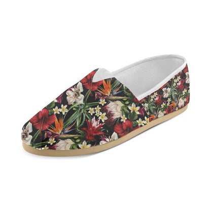 Summer Floral Pattern Print Design SF03 Women Casual Shoes-JorJune.com