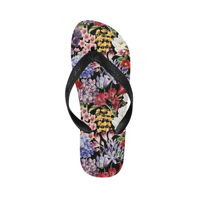 Summer Floral Pattern Print Design SF04 Flip Flops-JorJune