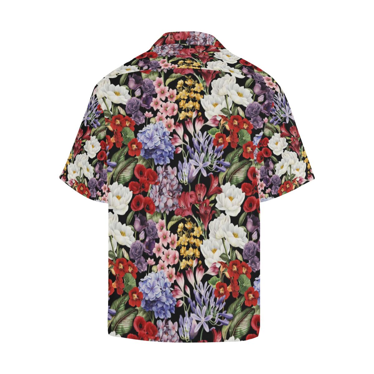 Summer Floral Pattern Print Design SF04 Men Hawaiian Shirt-JorJune