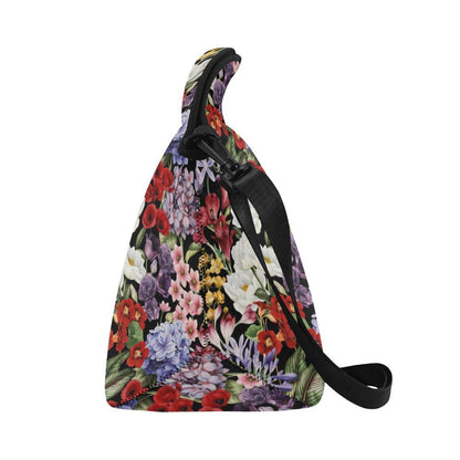 Summer Floral Pattern Print Design SF04 Neoprene Lunch Bag-JorJune