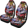 Summer Floral Pattern Print Design SF04 Universal Fit Car Seat Covers-JorJune