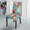 Summer Floral Pattern Print Design SF05 Dining Chair Slipcover-JORJUNE.COM