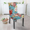 Summer Floral Pattern Print Design SF05 Dining Chair Slipcover-JORJUNE.COM