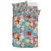 Summer Floral Pattern Print Design SF05 Duvet Cover Bedding Set-JORJUNE.COM