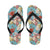 Summer Floral Pattern Print Design SF05 Flip Flops-JorJune