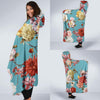 Summer Floral Pattern Print Design SF05 Hooded Blanket-JORJUNE.COM