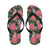 Summer Floral Pattern Print Design SF06 Flip Flops-JorJune