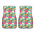 Summer Floral Pattern Print Design SF07 Car Floor Mats-JORJUNE.COM