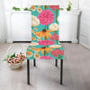 Summer Floral Pattern Print Design SF07 Dining Chair Slipcover-JORJUNE.COM
