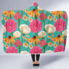 Summer Floral Pattern Print Design SF07 Hooded Blanket-JORJUNE.COM