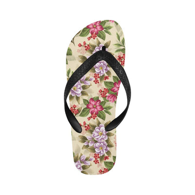 Summer Floral Pattern Print Design SF08 Flip Flops-JorJune