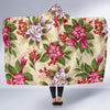 Summer Floral Pattern Print Design SF08 Hooded Blanket-JORJUNE.COM