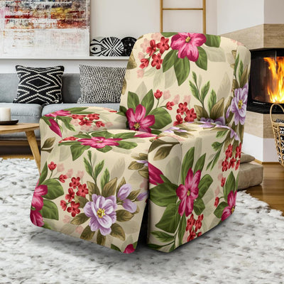 Summer Floral Pattern Print Design SF08 Recliner Slipcover-JORJUNE.COM