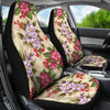 Summer Floral Pattern Print Design SF08 Universal Fit Car Seat Covers-JorJune