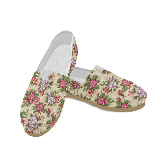 Summer Floral Pattern Print Design SF08 Women Casual Shoes-JorJune.com