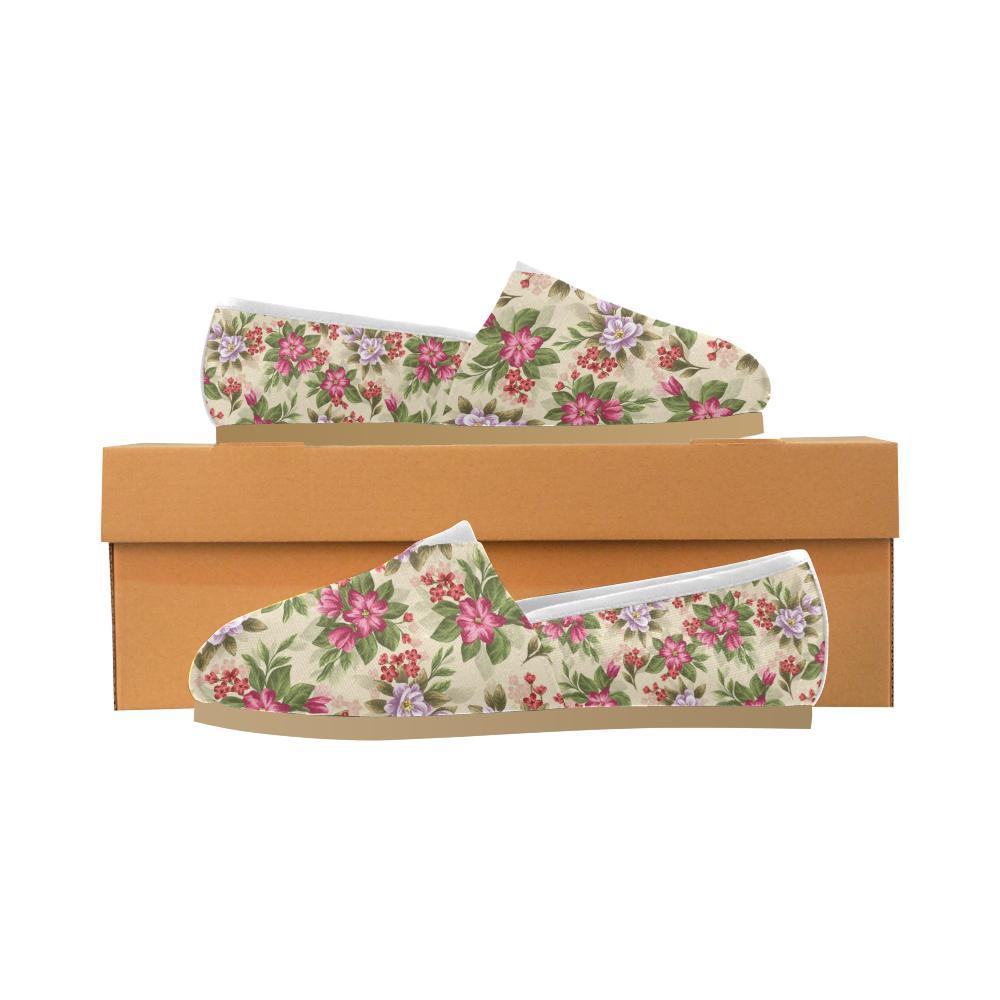 Summer Floral Pattern Print Design SF08 Women Casual Shoes-JorJune.com