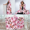 Summer Floral Pattern Print Design SF09 Hooded Blanket-JORJUNE.COM