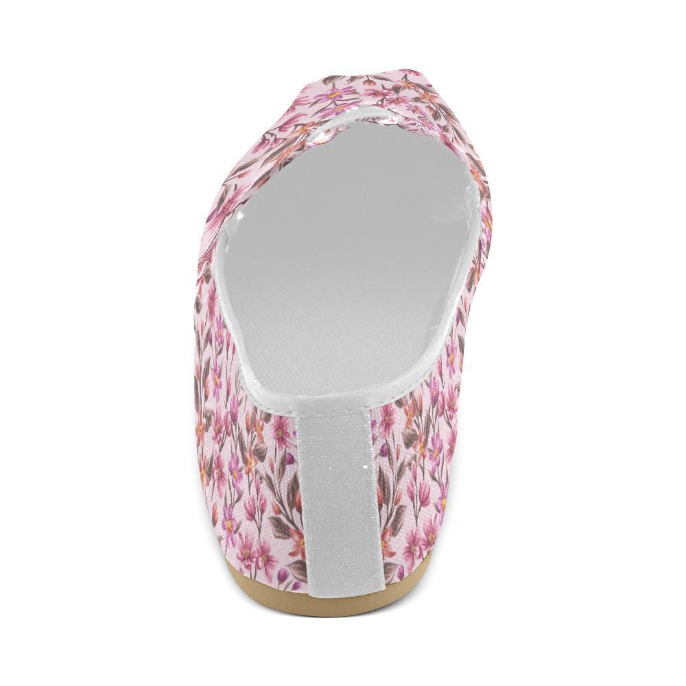 Summer Floral Pattern Print Design SF09 Women Casual Shoes-JorJune.com