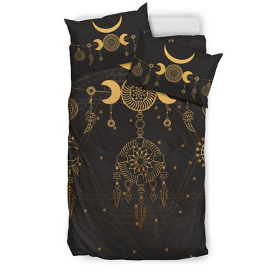 Sun Moon Boho Style Duvet Cover Bedding Set
