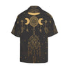 Sun Moon Boho Style Men Hawaiian Shirt