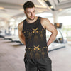 Sun Moon Boho Style Men Tank Top