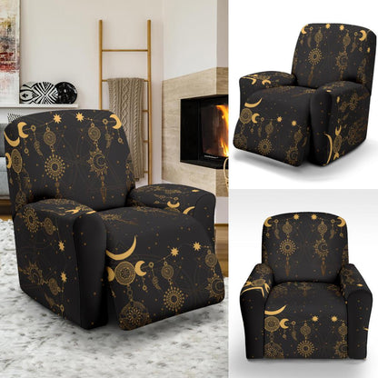 Sun Moon Boho Style Recliner Slipcover-JORJUNE.COM