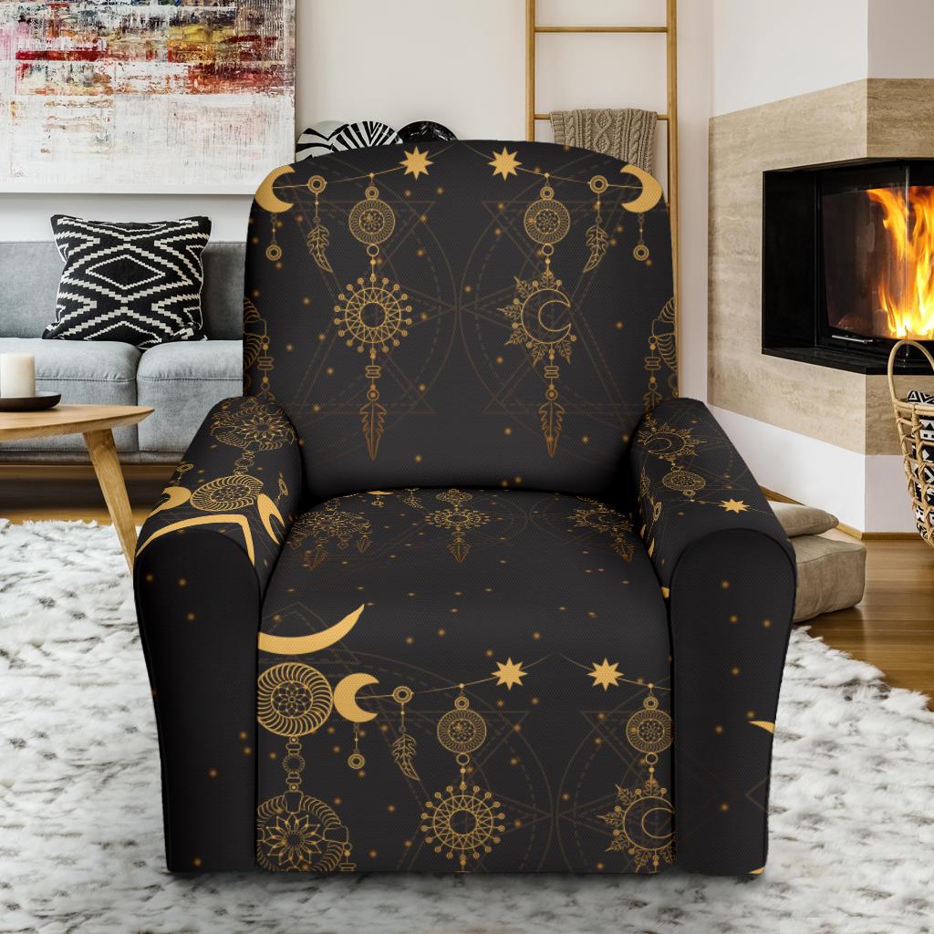 Sun Moon Boho Style Recliner Slipcover-JORJUNE.COM