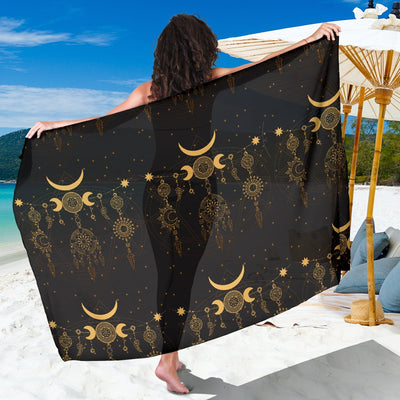 Sun Moon Boho Style Sarong Pareo Wrap