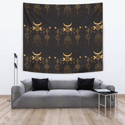 Sun Moon Boho Style Tapestry