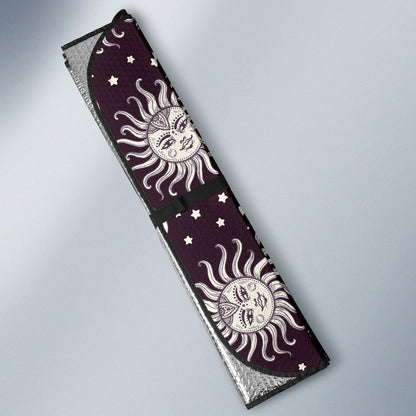 Sun Moon Face Car Sun Shade-JorJune