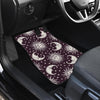 Sun Moon Face Front and Back Car Floor Mats