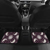 Sun Moon Face Front and Back Car Floor Mats