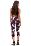 Sun Moon Face Women Capris