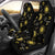 Sun Moon Golden Design Themed Print Universal Fit Car Seat Covers-JorJune
